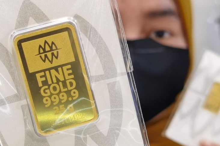 Harga Emas Antam Tergelincir, Hari Ini adalah Turun ke Rp1.585.000 per Gram