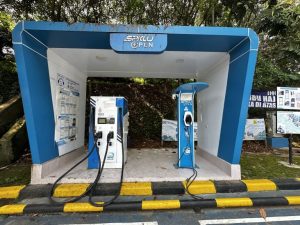 Persiapan Lebaran 2025: Jasa Marga Sediakan SPKLU dan juga Panel Surya di dalam Rest Area