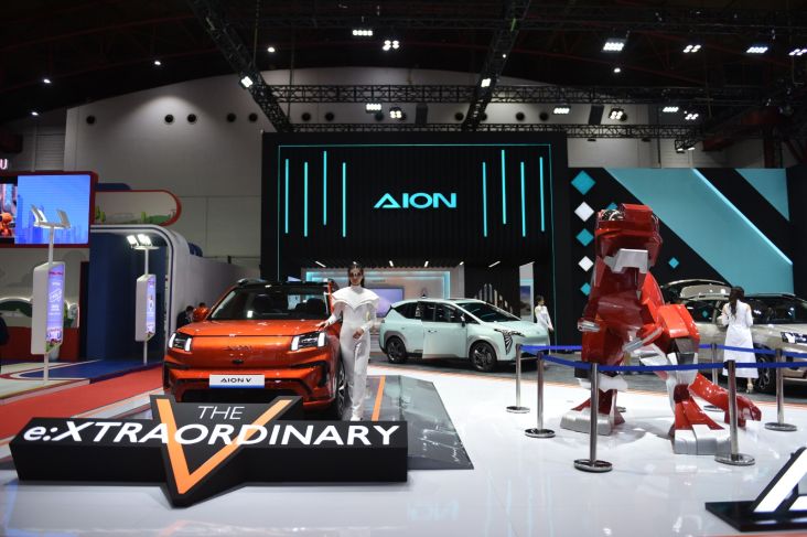 AION V Series Terbaru Kenalkan pada area IIMS 2025, Segini Harganya