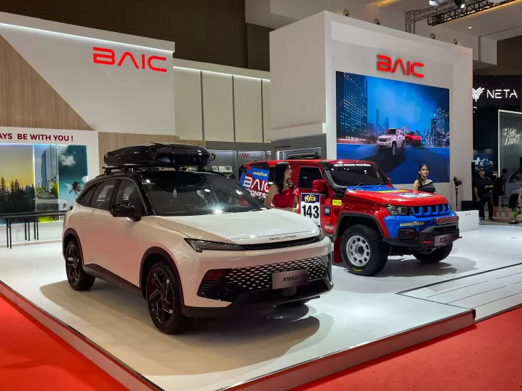 BAIC Indonesia Unjuk Gigi pada IIMS 2025: Inovasi Produk, Perluasan Layanan,