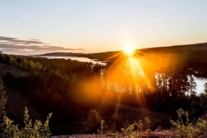 Fenomena Matahari dalam Swedia Bisa Dilihat hampr 24 Jam