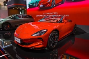 Jawab Tren Mobilitas Modern, MG Hadir dengan Lini Kendaraan Listrik Lengkap di area IIMS 2025