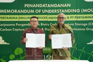 Pertamina Drilling serta Pertagas Sinergi Kembangkan Teknologi Penangkap lalu Penyimpan Karbon