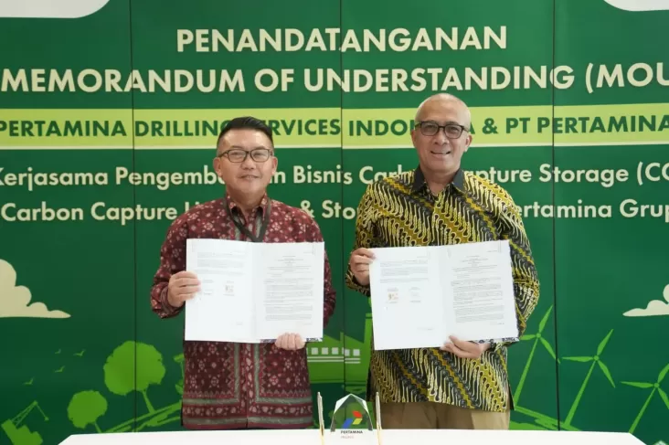 Pertamina Drilling dan juga Pertagas Sinergi Kembangkan Teknologi Penangkap lalu Penyimpan Karbon