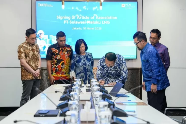 Kebut Gasifikasi di dalam area Sulawesi Maluku, PLN EPI juga Konsorsium Dirikan JV