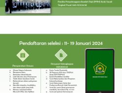 Pendaftaran Panitia Haji 2026 Dibuka untuk 7 Formasi, Termasuk Umum