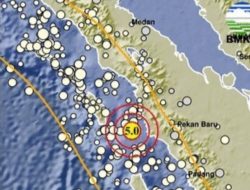 Gempa M 3.8 Guncang Ratahan, Cek Kedalaman dari BMKG