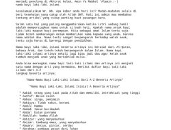 Makna Nama Firmansyah dan 150 Nama Anak Laki-Laki Islami Populer