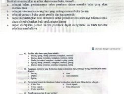 50 Soal Esai Bahasa Indonesia Kelas 11 Terbaru dengan Jawaban
