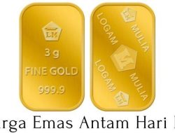 Harga emas Antam melonjak di akhir 2025, ini harganya saat ini