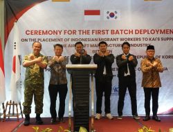 Menteri Mukhtarudin Lepas 12 Tenaga Kerja Terampil ke Korea Selatan
