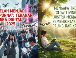 Lelah Sempurna: Mengapa Slow Living Jadi Pemberontakan Terbesar 2025?