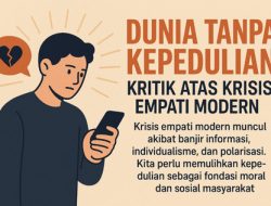Dunia Tanpa Empati: Kritik atas Kekurangan Perhatian Modern