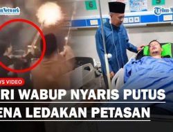 Wakil Bupati Nyaris Terseret Sungai Saat Melintasi Tali Sling