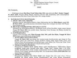 Keputusan PHDI Bali tentang Nyepi: Tak Perlu Dipertanyakan