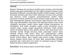 Ontologi, Epistemologi, dan Aksiologi: Fondasi Ilmu dalam Penerapan Syariat Islam di Aceh