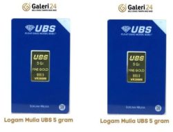 Harga Emas Pegadaian Jumat 9 Januari 2026: Galeri 24, Antam, UBS Turun