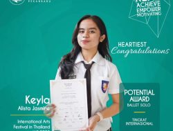 Keisha Siswi SD Dharma Bangsa Meraih Prestasi di Akademik dan Seni