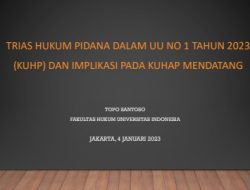 Kesiapan Infrastruktur Peradilan untuk KUHP dan KUHAP Baru Dicurigai