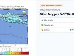 Gempa Pacitan Hancurkan Atap Rumah Saat Warga Lari Selamatkan Diri