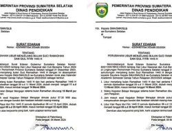 Disdik Palembang Kurangi Jam Belajar 10 Menit Selama Ramadan, Libur Idul Fitri Dimulai 16 Maret
