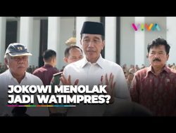 Saya di Solo, Jokowi Bantah Isu Penunjukan Watimpres oleh Prabowo