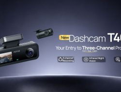 Dashcam 3 Saluran Murah untuk Mudik Lebaran, T400 70mai Hanya Segini