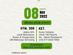 Gerhana Bulan Total Besok, UIN Lhokseumawe Gelar Pengamatan Terbuka