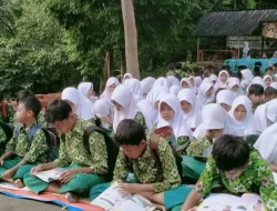 79 Anak Ikut Workshop Mewarnai di Kampung Ramadan Gada Membaca Ciamis, Belajar Seni dan Literasi