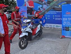 3 Titik Layanan Motoris Pertamina di Jalur Mudik Sumbar, Bantuan BBM Saat Macet