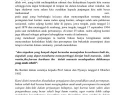 10 Contoh Amanat Pembina Upacara Hari Kartini 2026, Singkat dan Bermakna