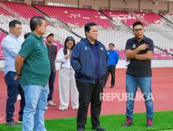 Laga Perdana FIFA Series Berjalan Lancar, Erick Thohir Ucapkan Terima Kasih ke Prabowo