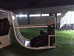 Markas Persita Hancur Diterjang Puting Beliung, Atap Stadion Terbang