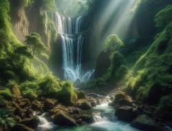 Evakuasi 9 jam jasad Lisa Pratiwi di Air Terjun Tibu Ijo Lombok