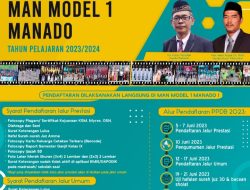 Pendaftaran Siswa Baru MAN Model 1 Plus Keterampilan Manado 2026/2027 Dibuka, Ini Persyaratan dan Jadwal Lengkapnya